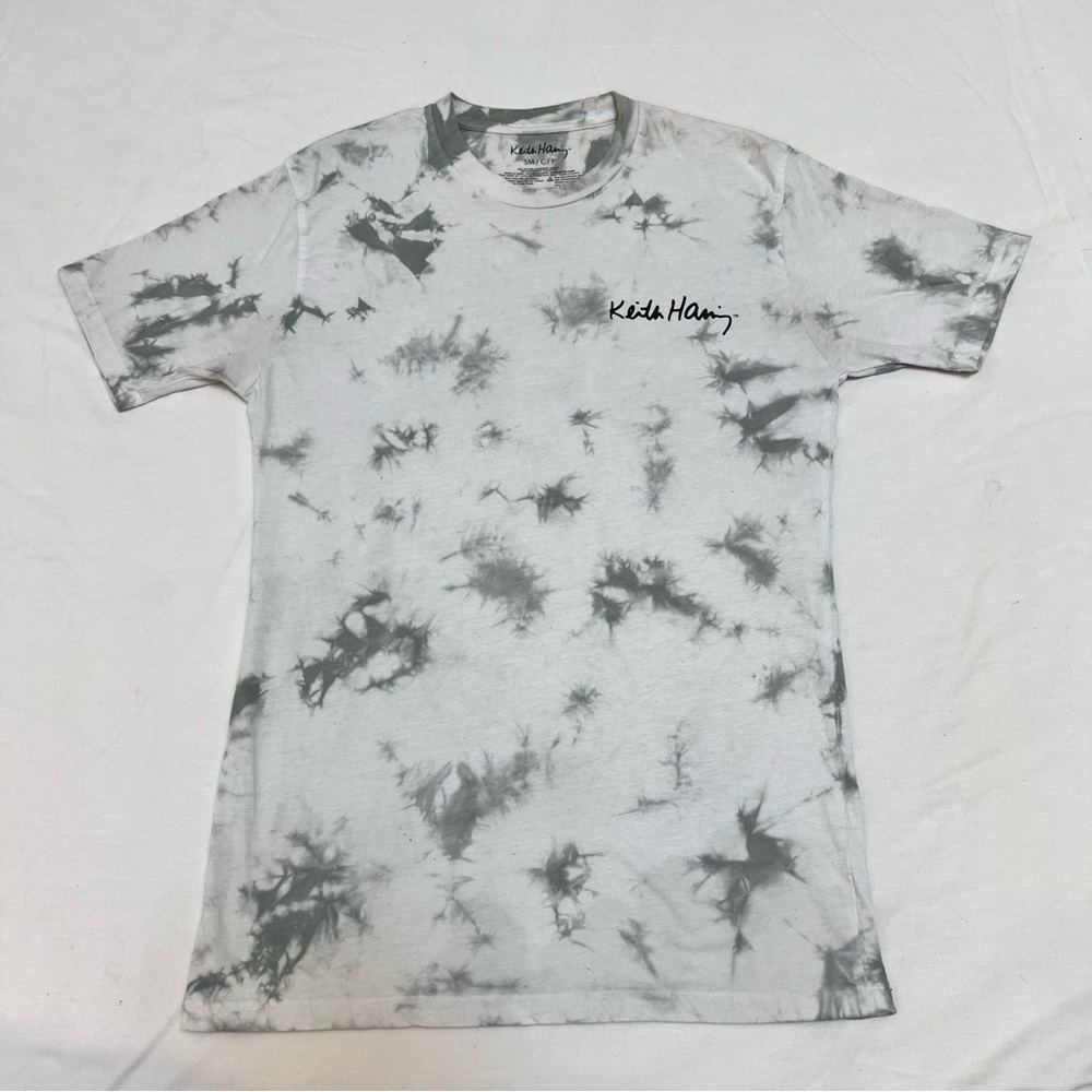 Keith Haring Short Sleeve Tie-Dye Tee